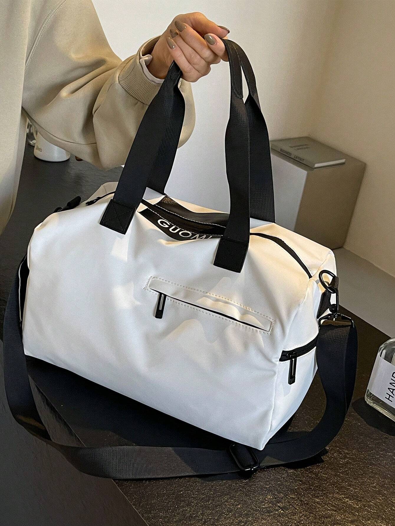 Bolsa de Ginástica Esportiva Separação Seca e Molhada