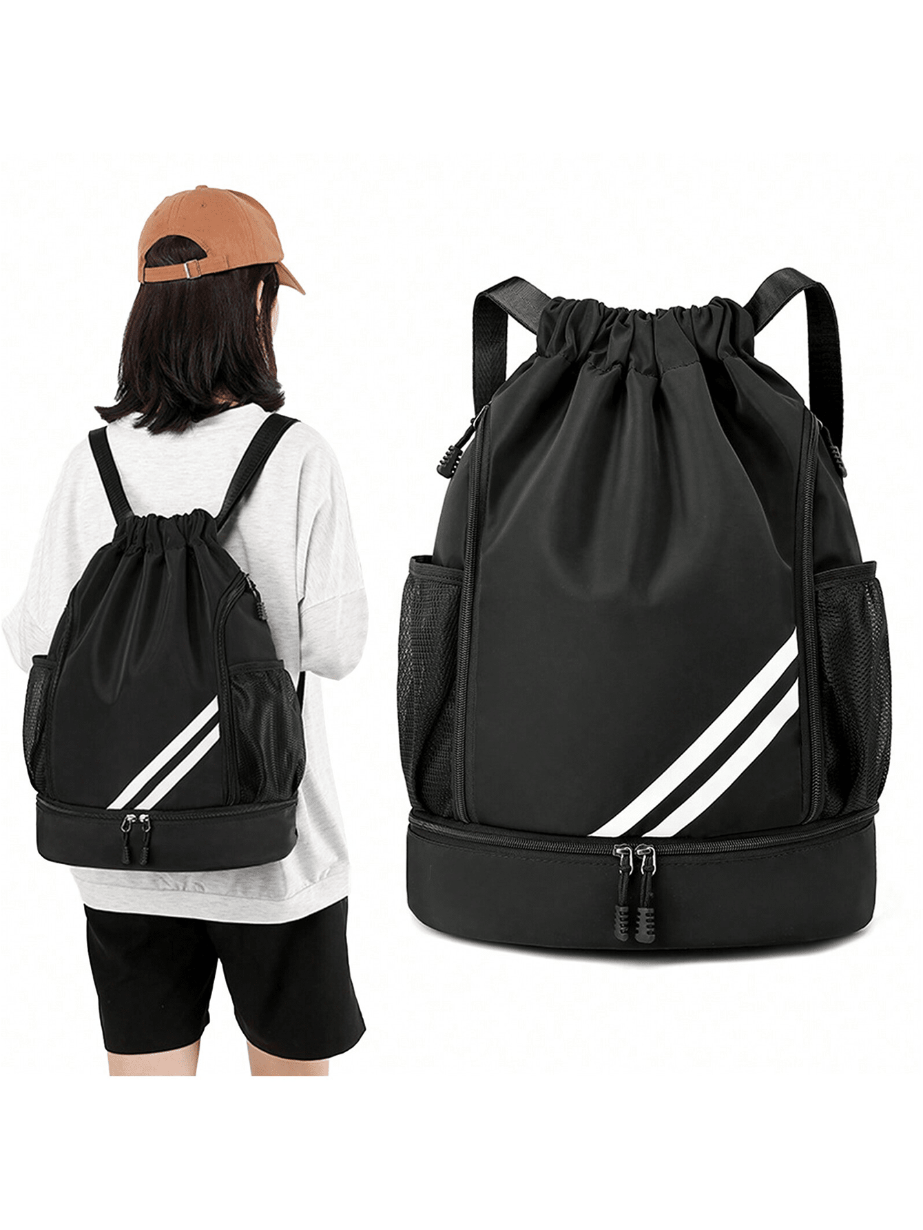 Mochila Esportiva com Cordão de Grande